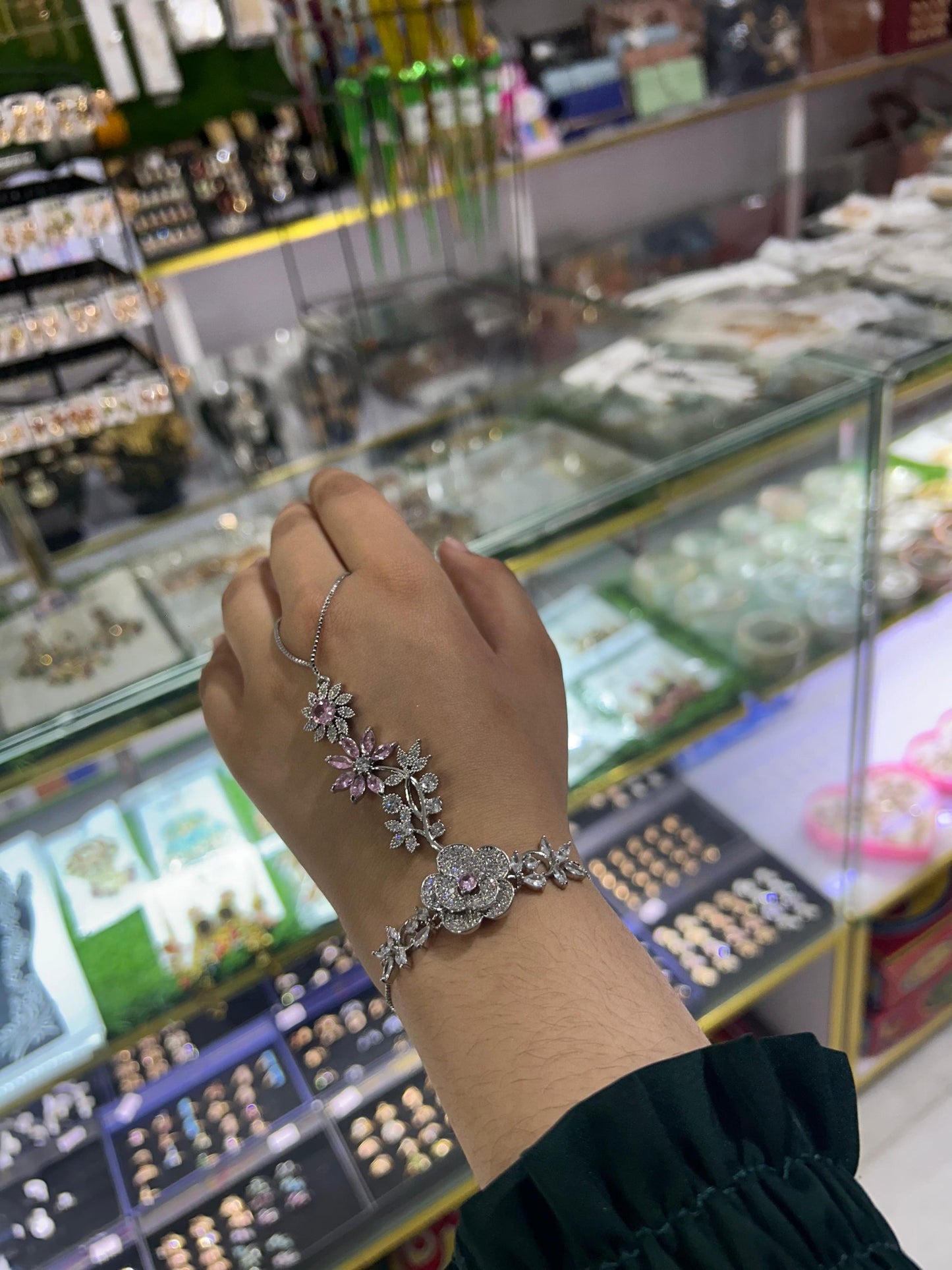 "Whispers of Grace – Necklace & Bracelet Set"